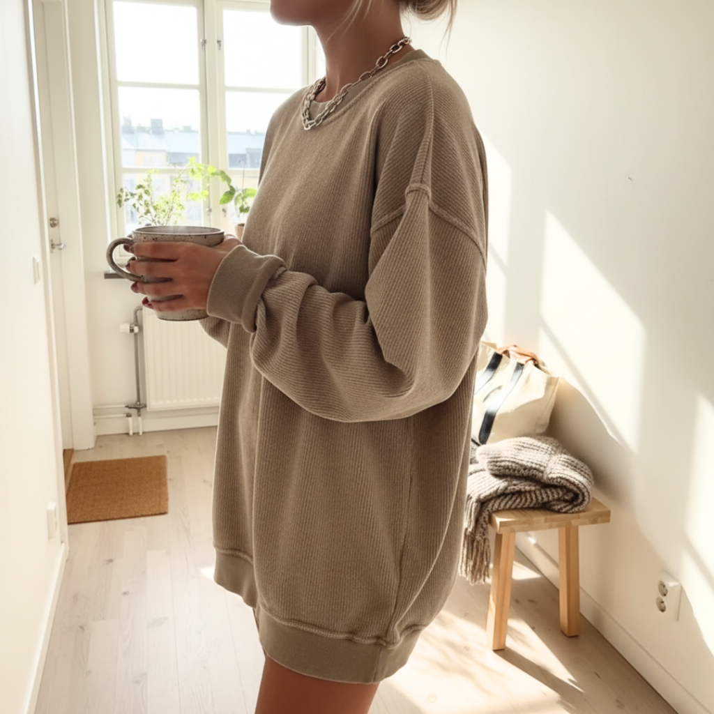 BlushTröjan – enkel, mjuk och alldeles underbar