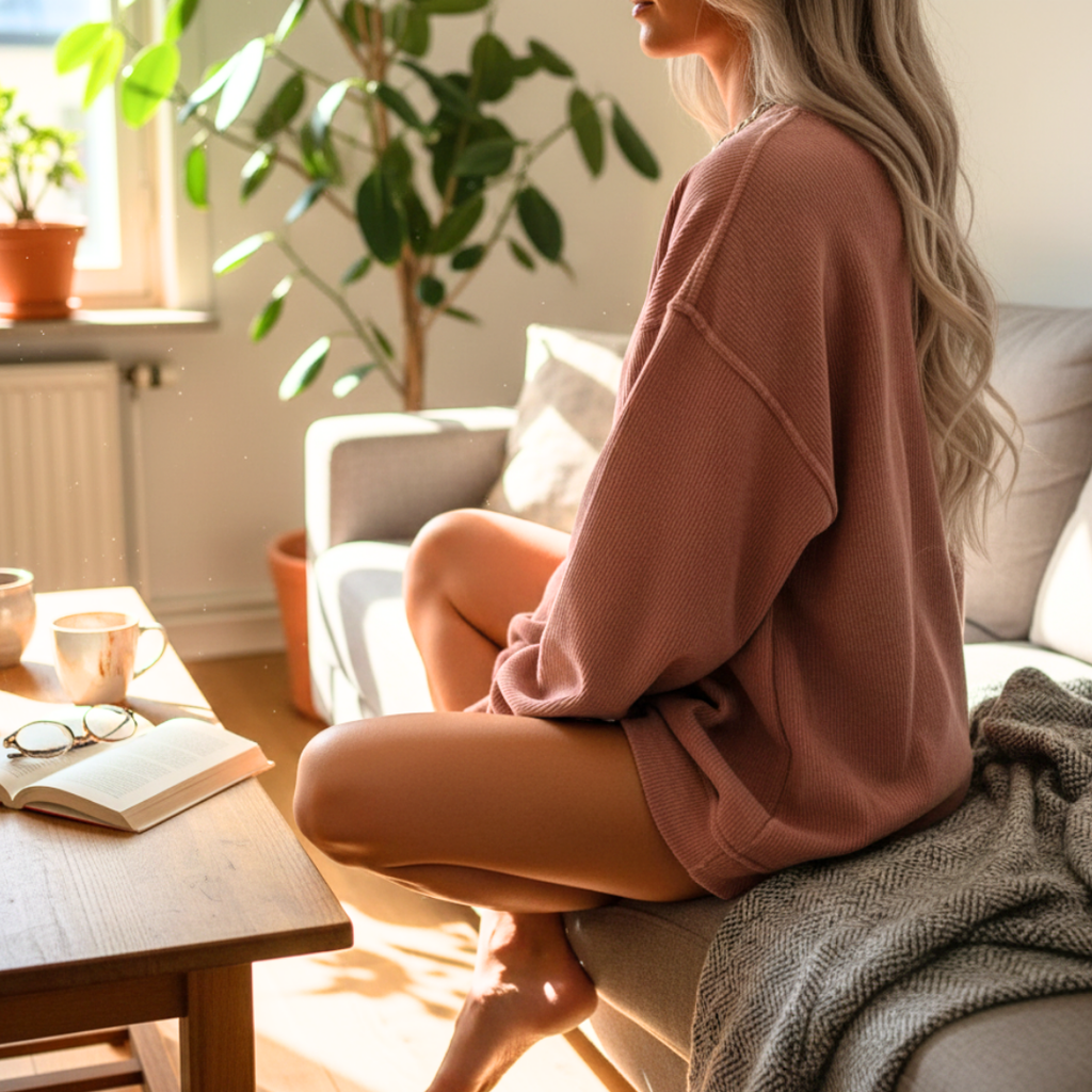 BlushTröjan – enkel, mjuk och alldeles underbar