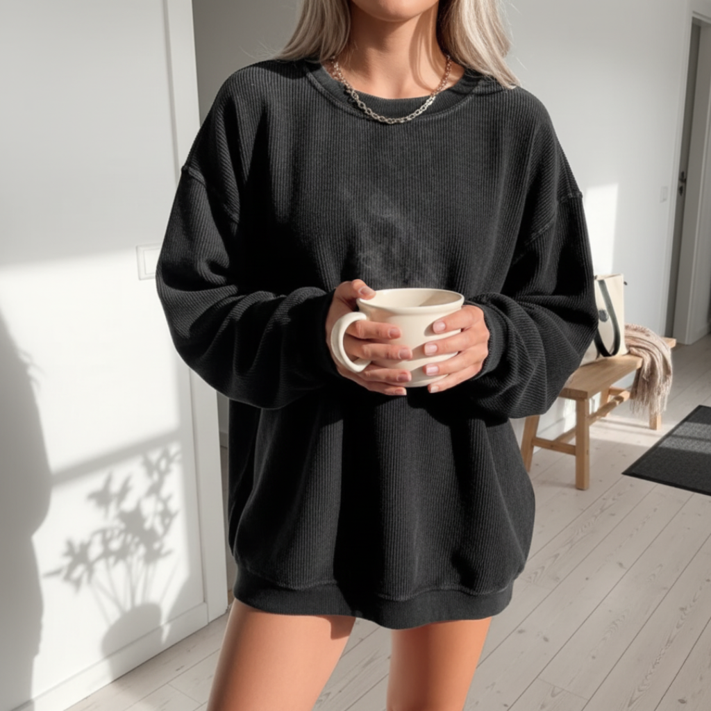 BlushTröjan – enkel, mjuk och alldeles underbar