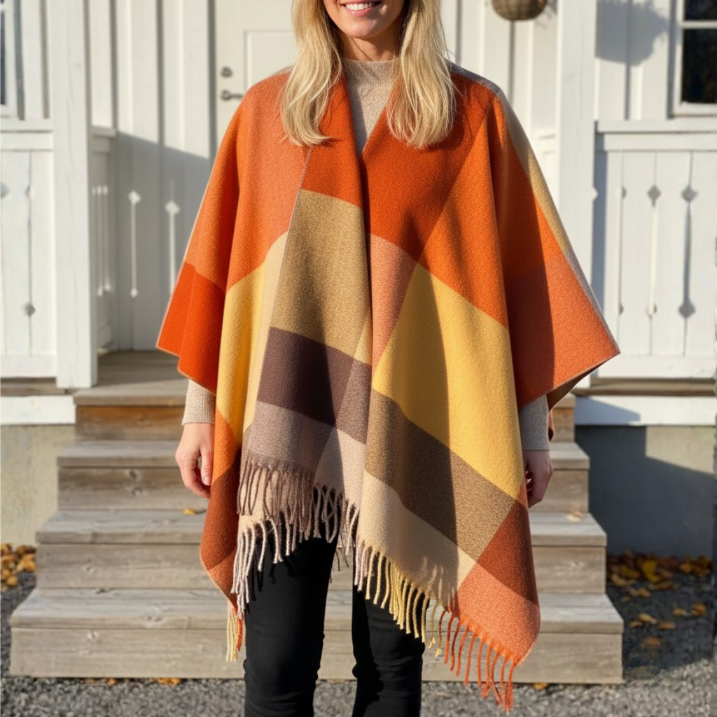 Fjäll Ponchon - Svep in dig i nordiskt lugn