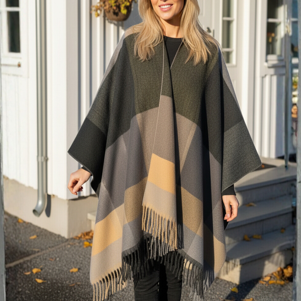 Fjäll Ponchon - Svep in dig i nordiskt lugn