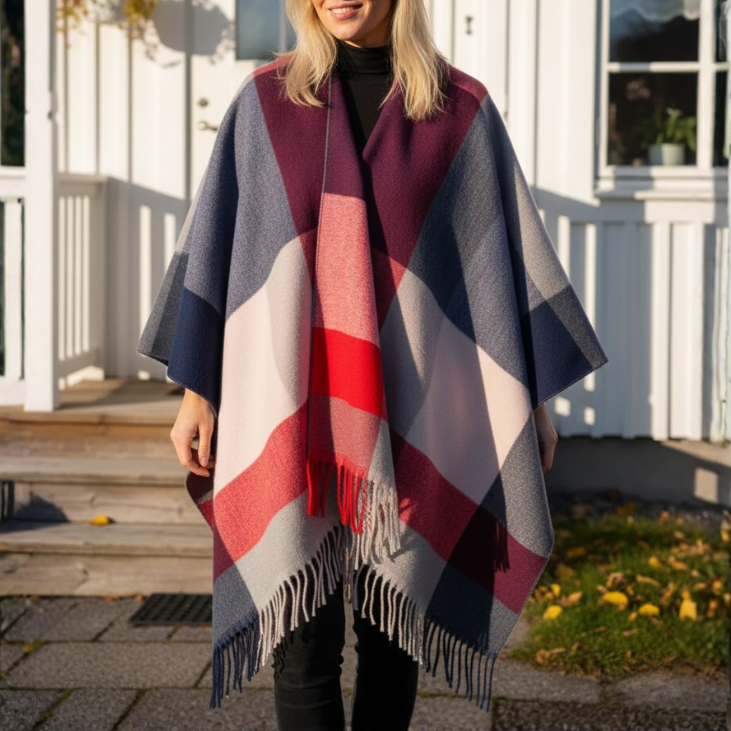 Fjäll Ponchon - Svep in dig i nordiskt lugn