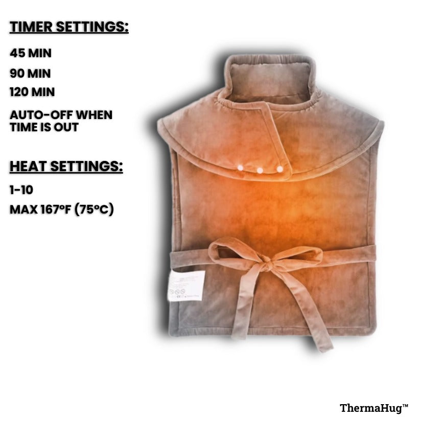 ThermaHug™ Heating Pad - A warm hug of pain relief