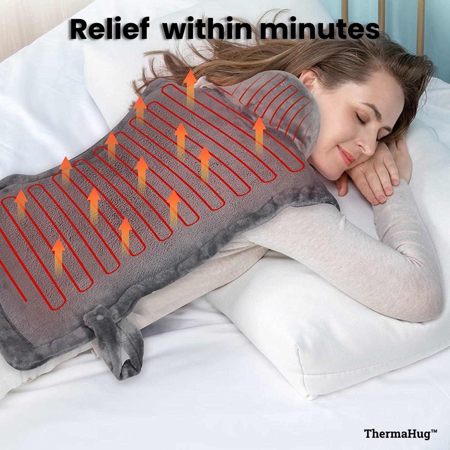 ThermaHug™ Heating Pad - A warm hug of pain relief